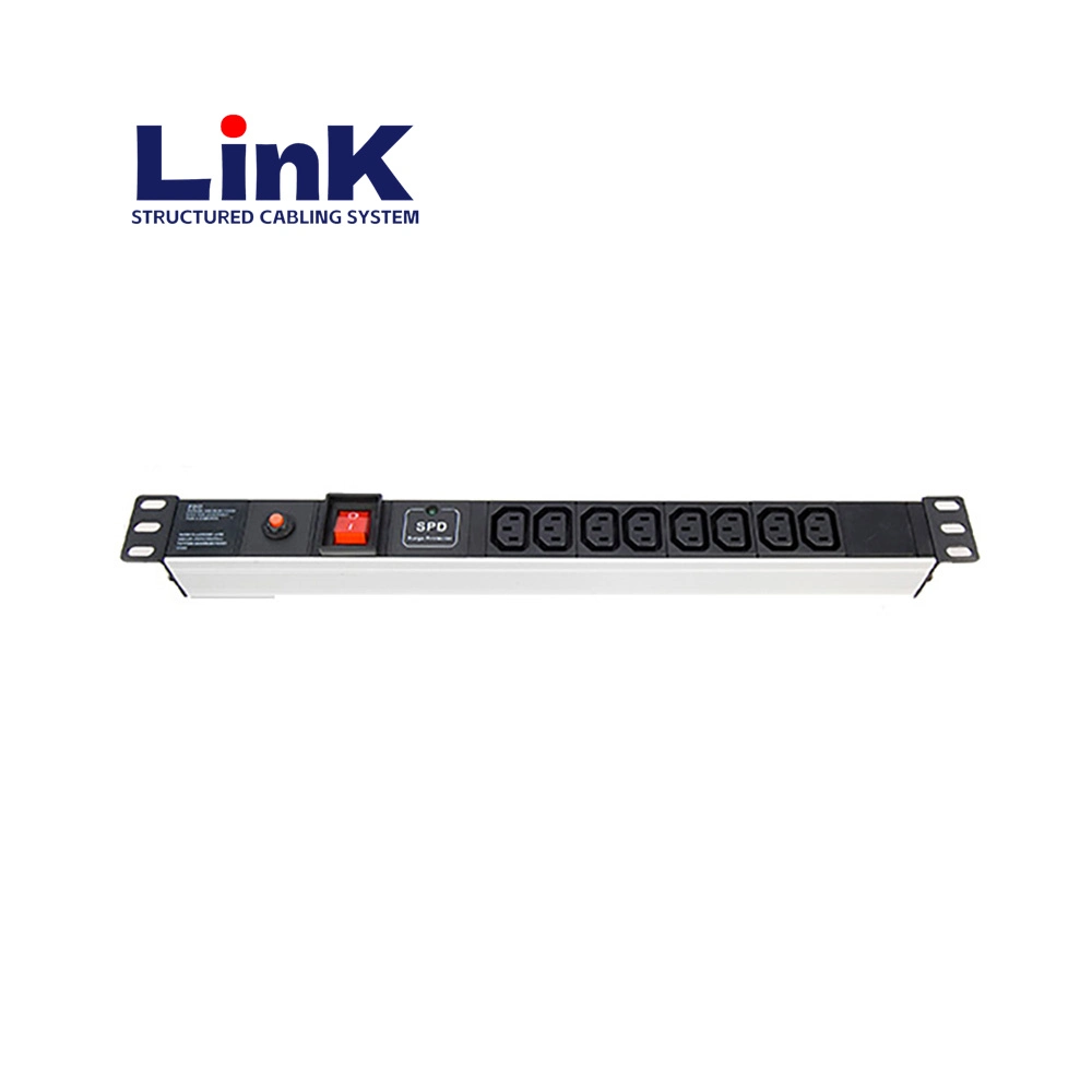 PDU Cabinet Socket Air Open Protection 6 8-Bit Plug Row Industrial Engineering Plug Board