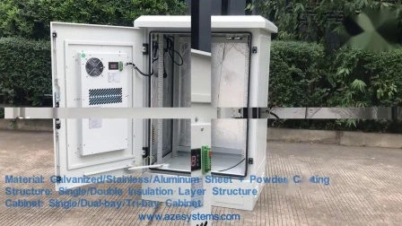 IP55 IP65 12u 16u 18u 24u 32u 42u Outdoor Server Electronics Telecom Custom Cabinet with DC Air Conditioner